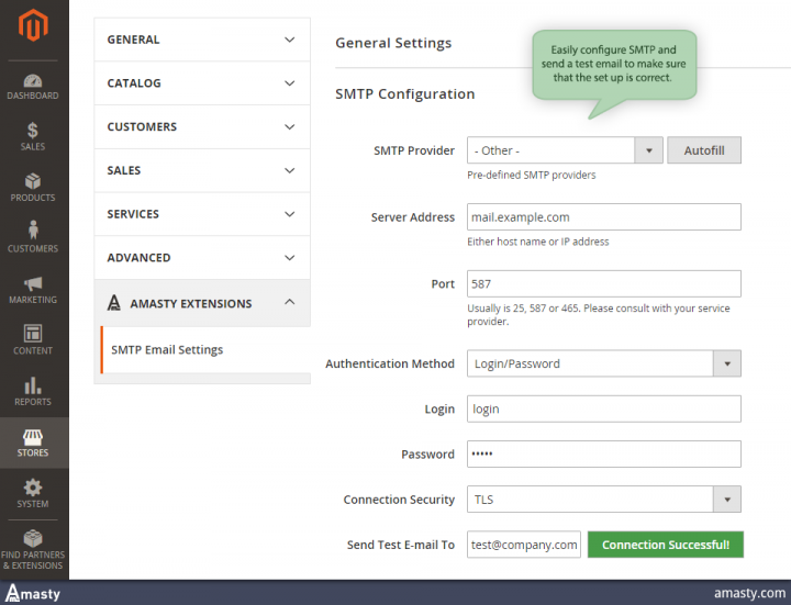 Magento 2 SMTP Email Settings 