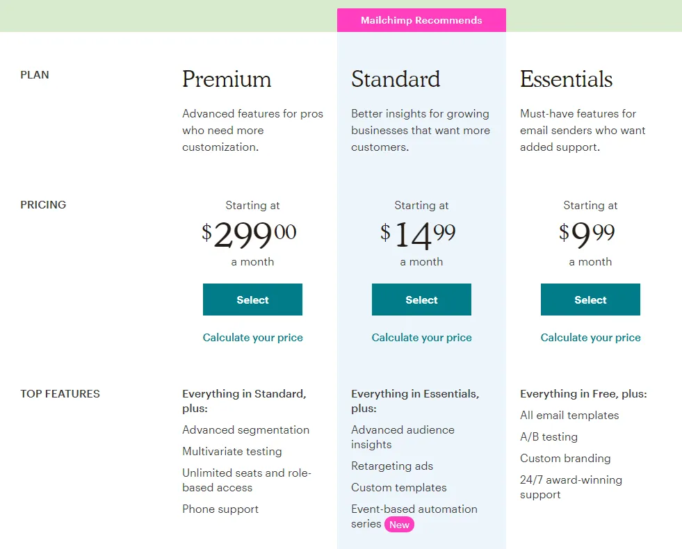 Rule of three marketing
