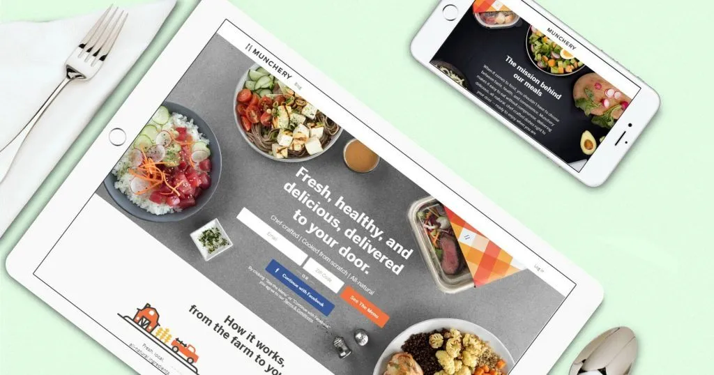Food delivery websites