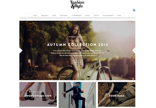 Ves Fashion Template