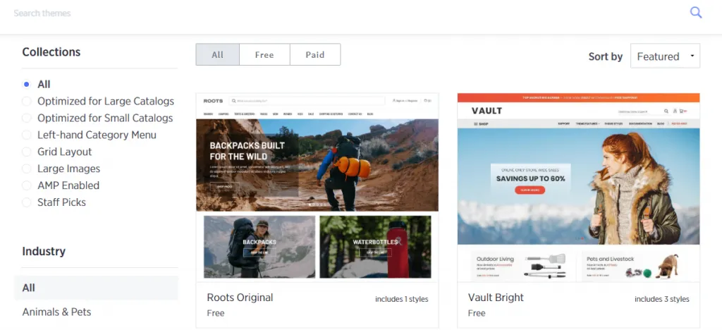 BigCommerce Template Marketplace