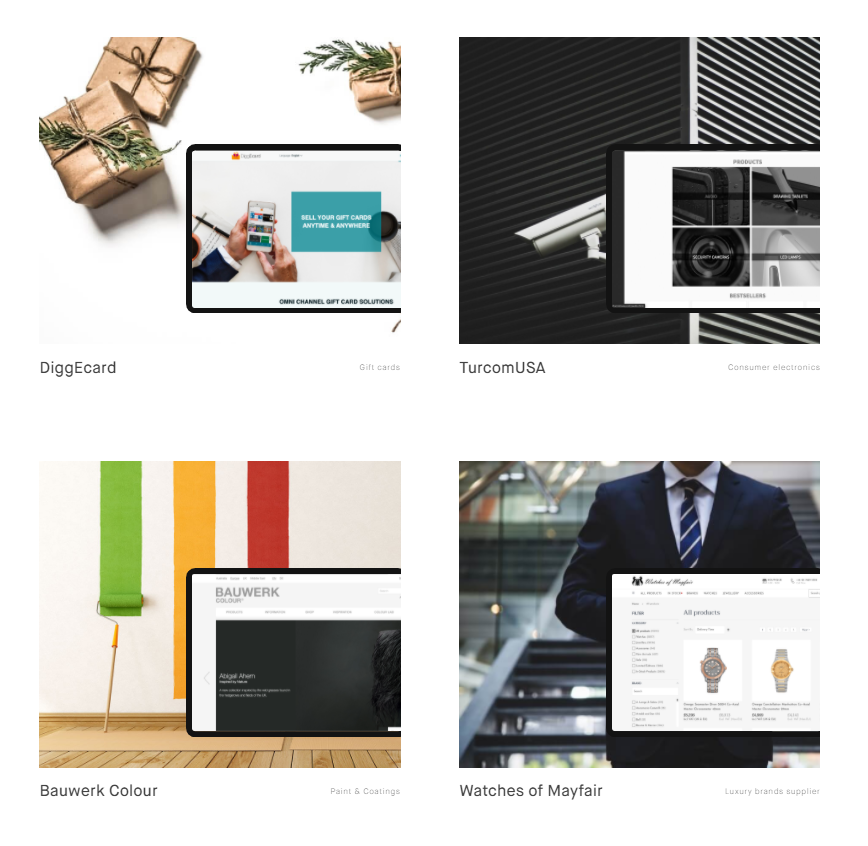 Find a Magento partner: Elogic portfolio