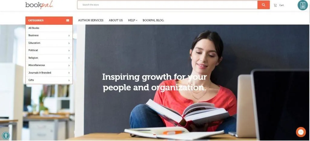 BookPal website screenshot