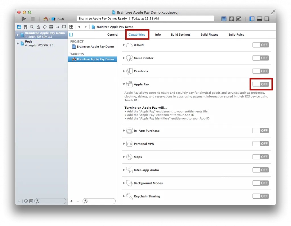 apple pay website integration
