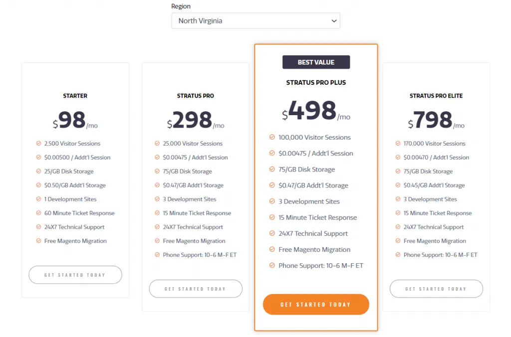 MageMojo hosting plans