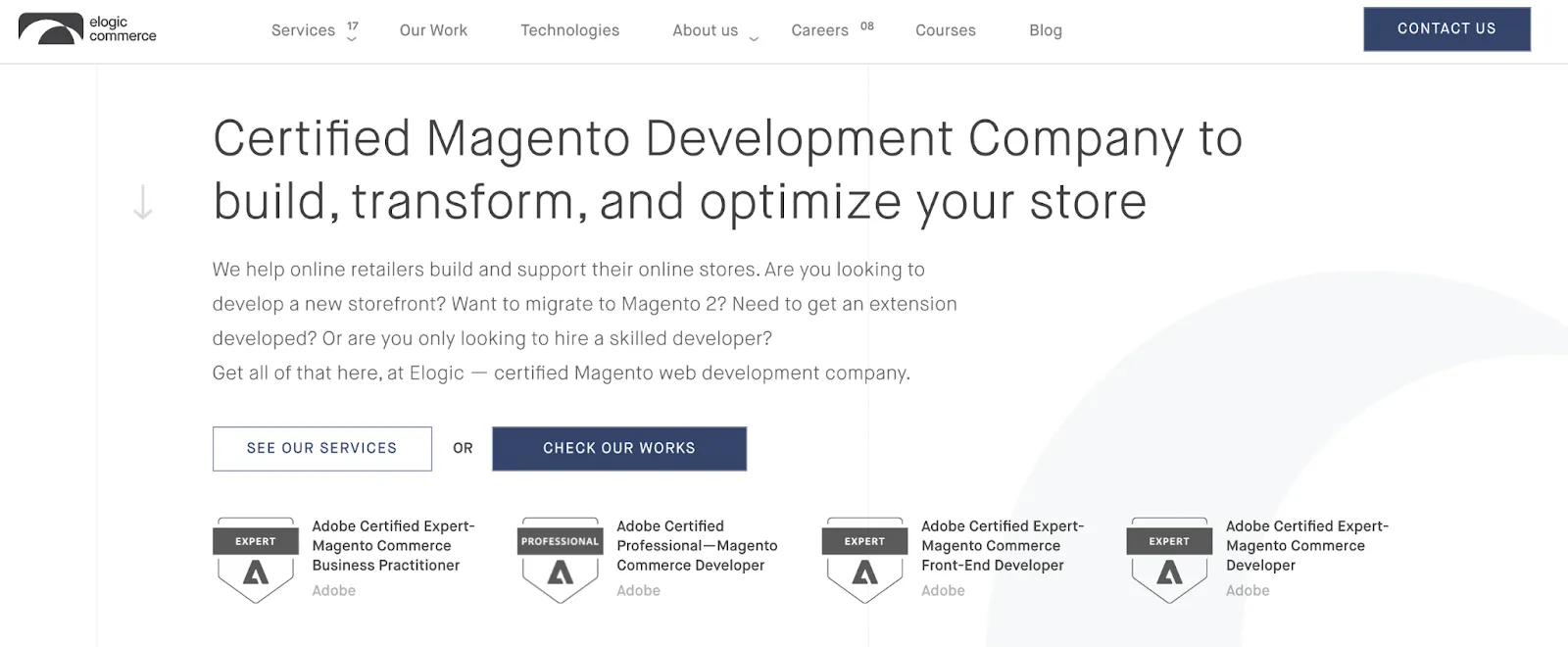 The Stripe payment gateway on the WooCommerce store. 