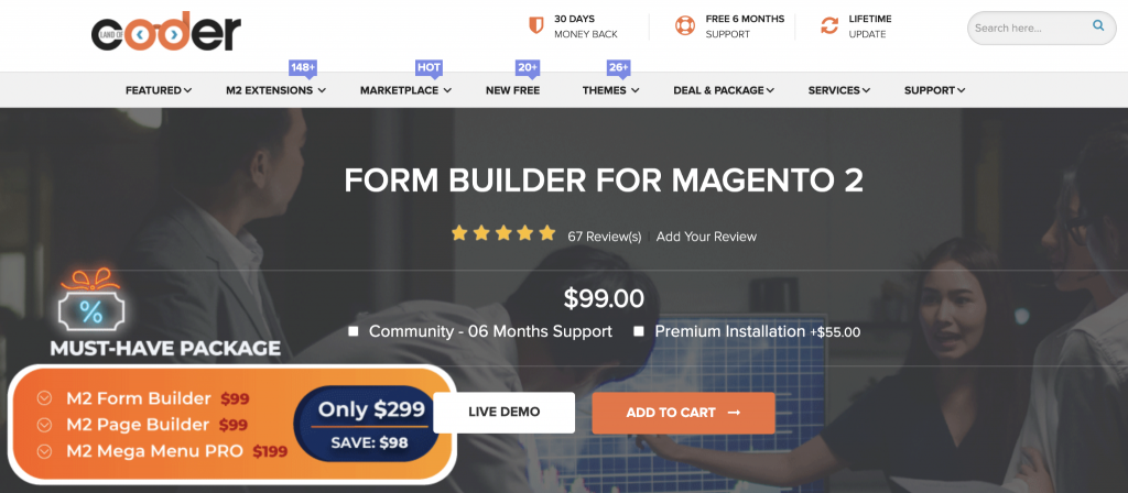 Form Builder for Magento 2 by LandOfCoder 