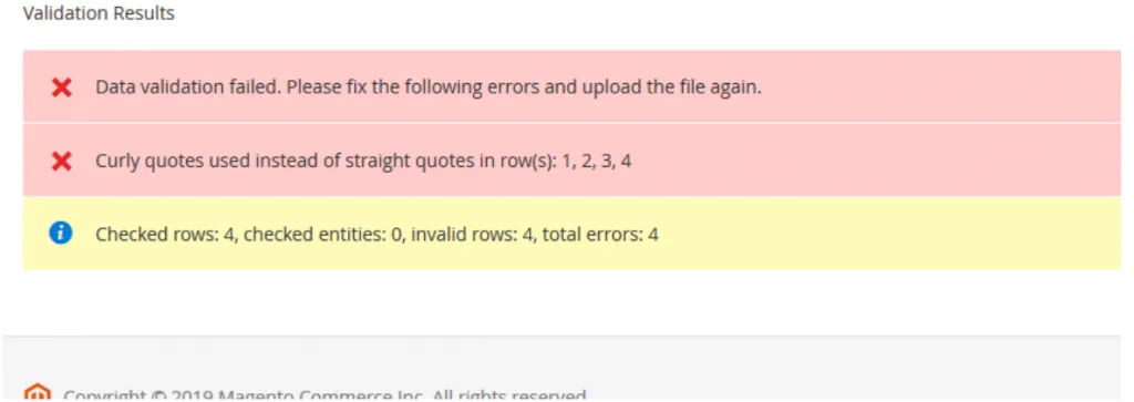 Different Number of Fields and Product Info error in Magento 2