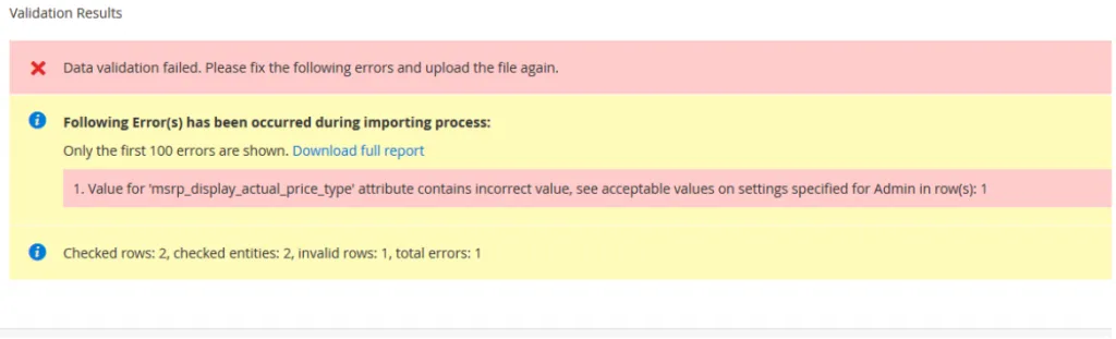 Incorrect Value of the Select Fields error in Magento 2