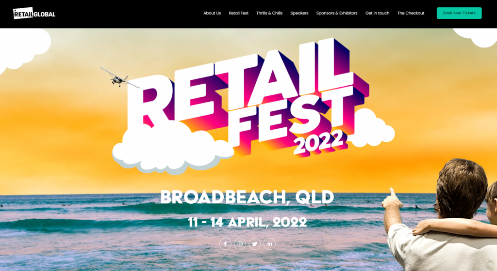 Retail Fest 2022 ecommerce conference in Australia
