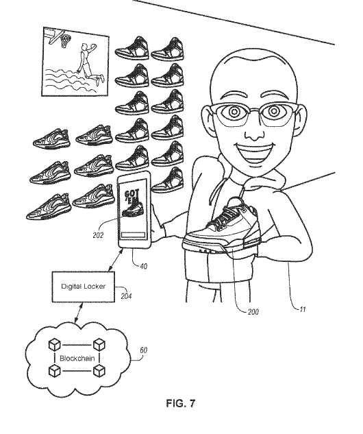 Nike ‘CryptoKicks’ patent
