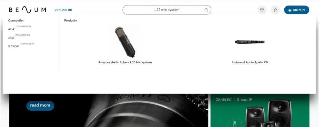 Handling complex queries in Benum ecommerce search engine