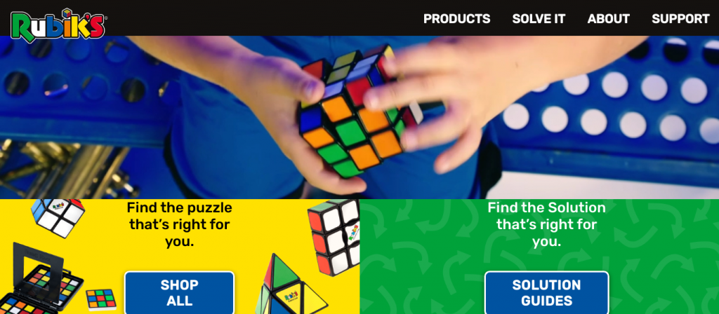 Magento based websites - Rubik's