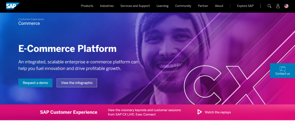 SAP Commerce B2B ecommerce platform