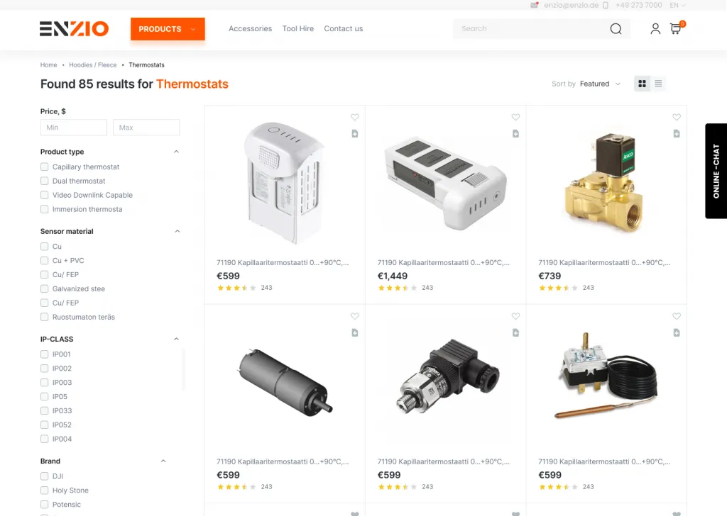 catalog page