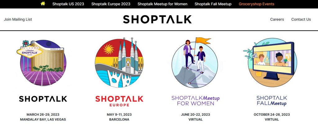 Shoptalk ecommerce conference 2023