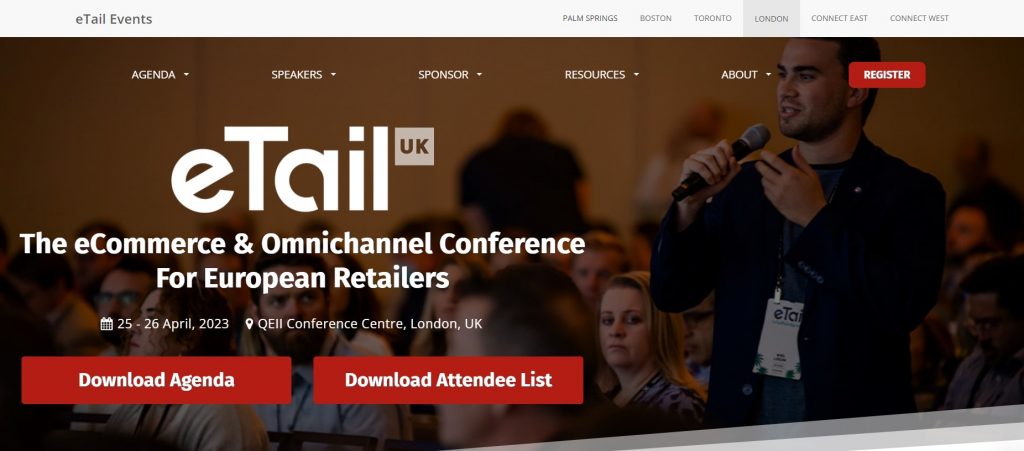 eTail ecommerce trade shows