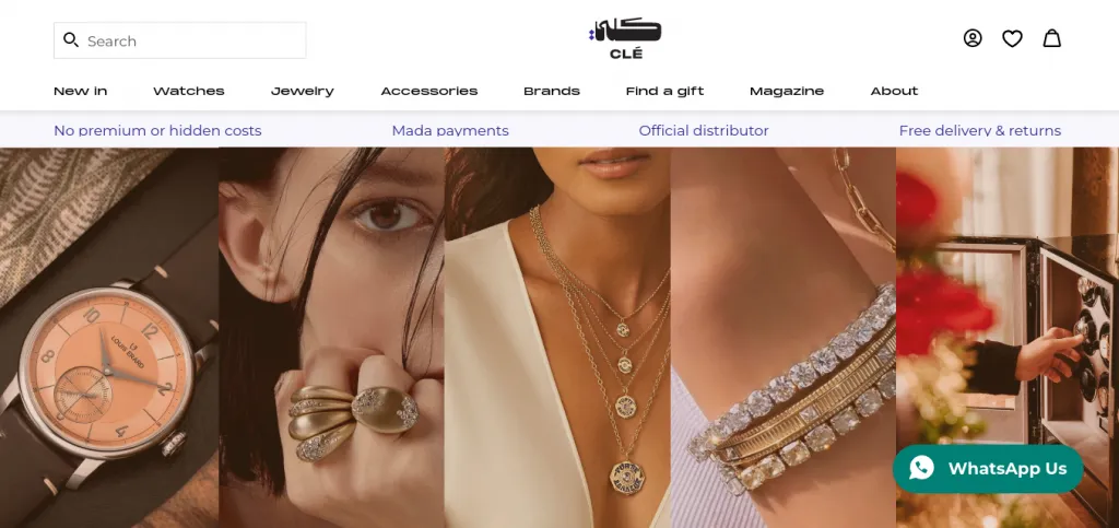 One of the B2B marketplace examples, CLE