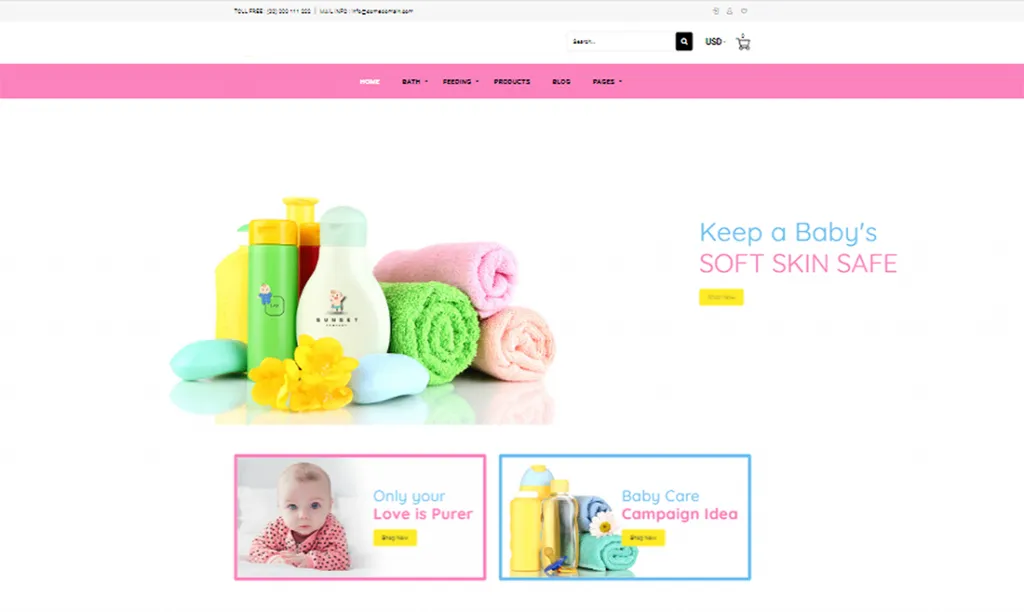 Dedicated development team for a mother and child marketplace