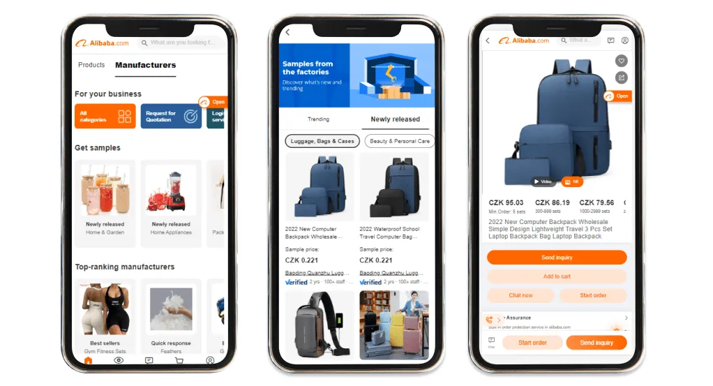 Alibaba B2B progressive web app