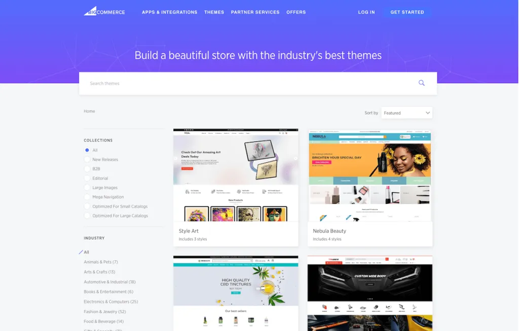 BigCommerce themes