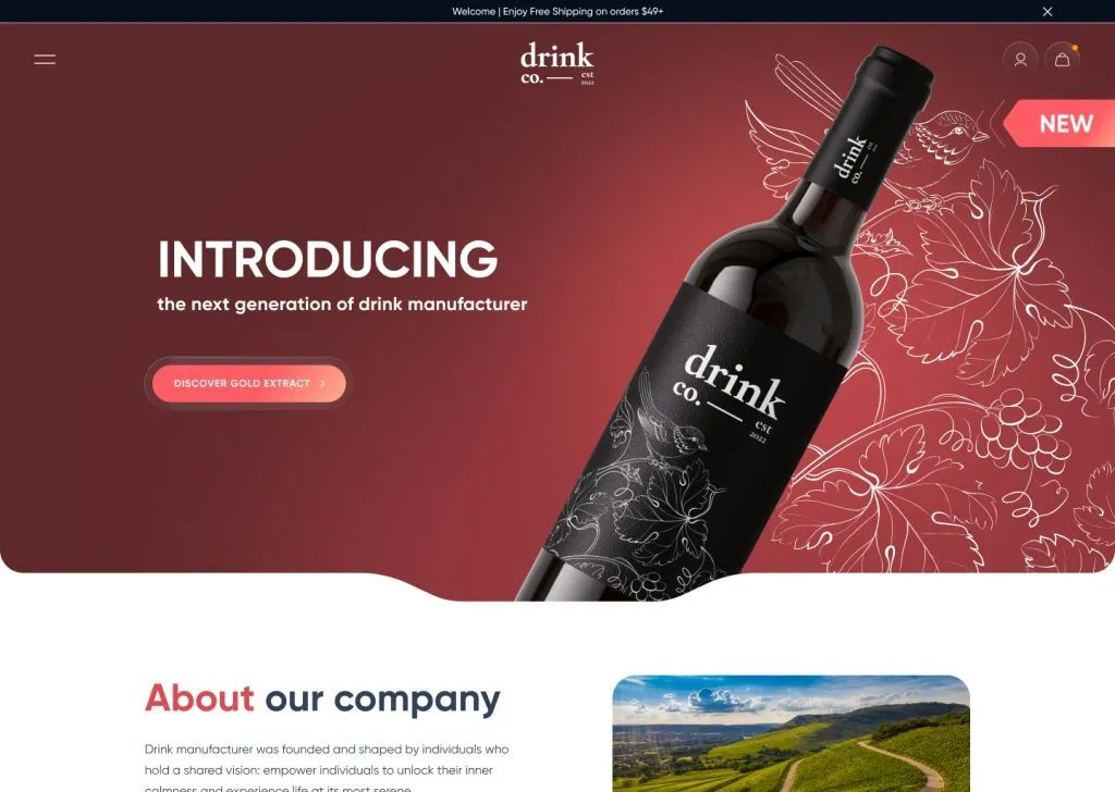 subscription-based wine shop development