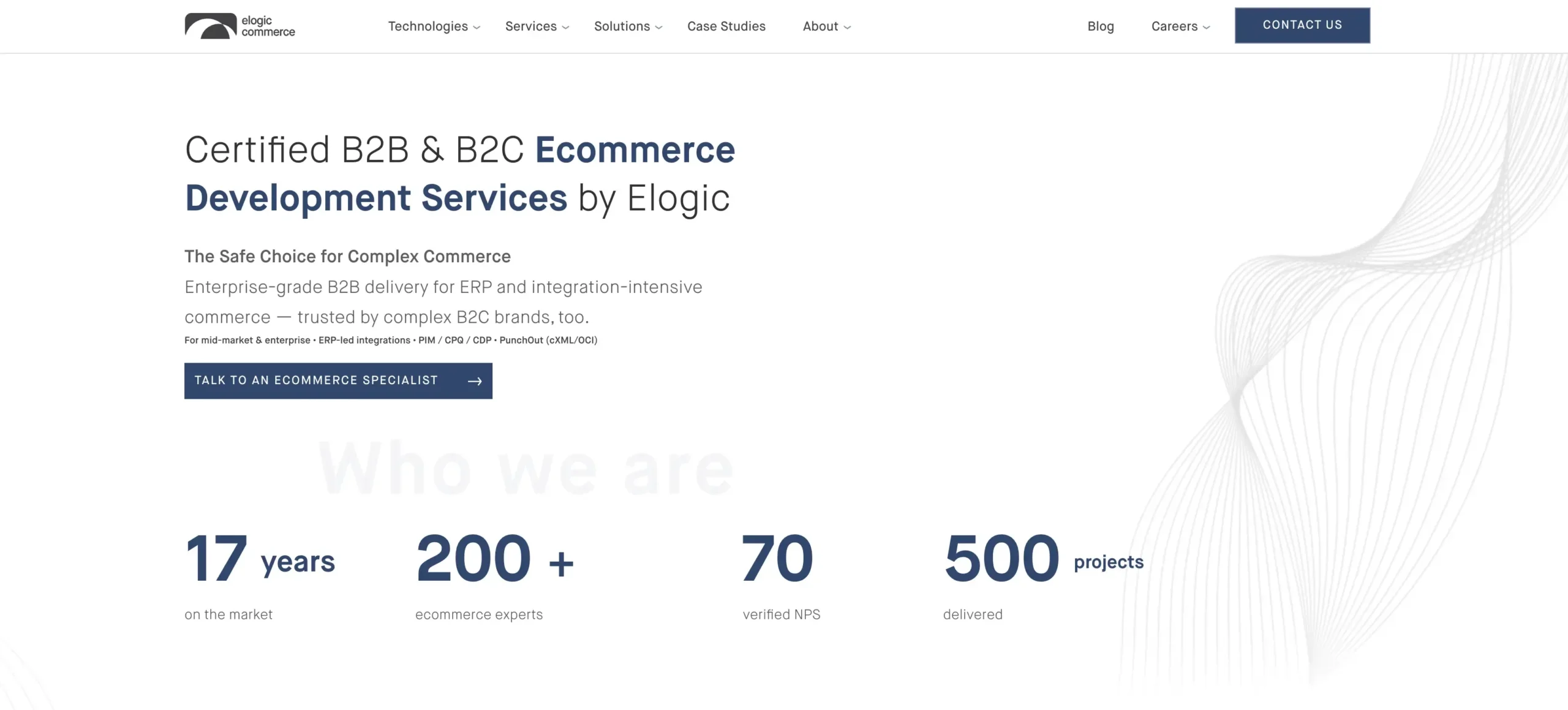 Elogic Commerce Editor's Top Pick