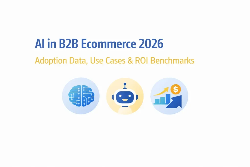 AI in B2B Ecommerce [2026]: Adoption Data, Use Cases & ROI Benchmarks
