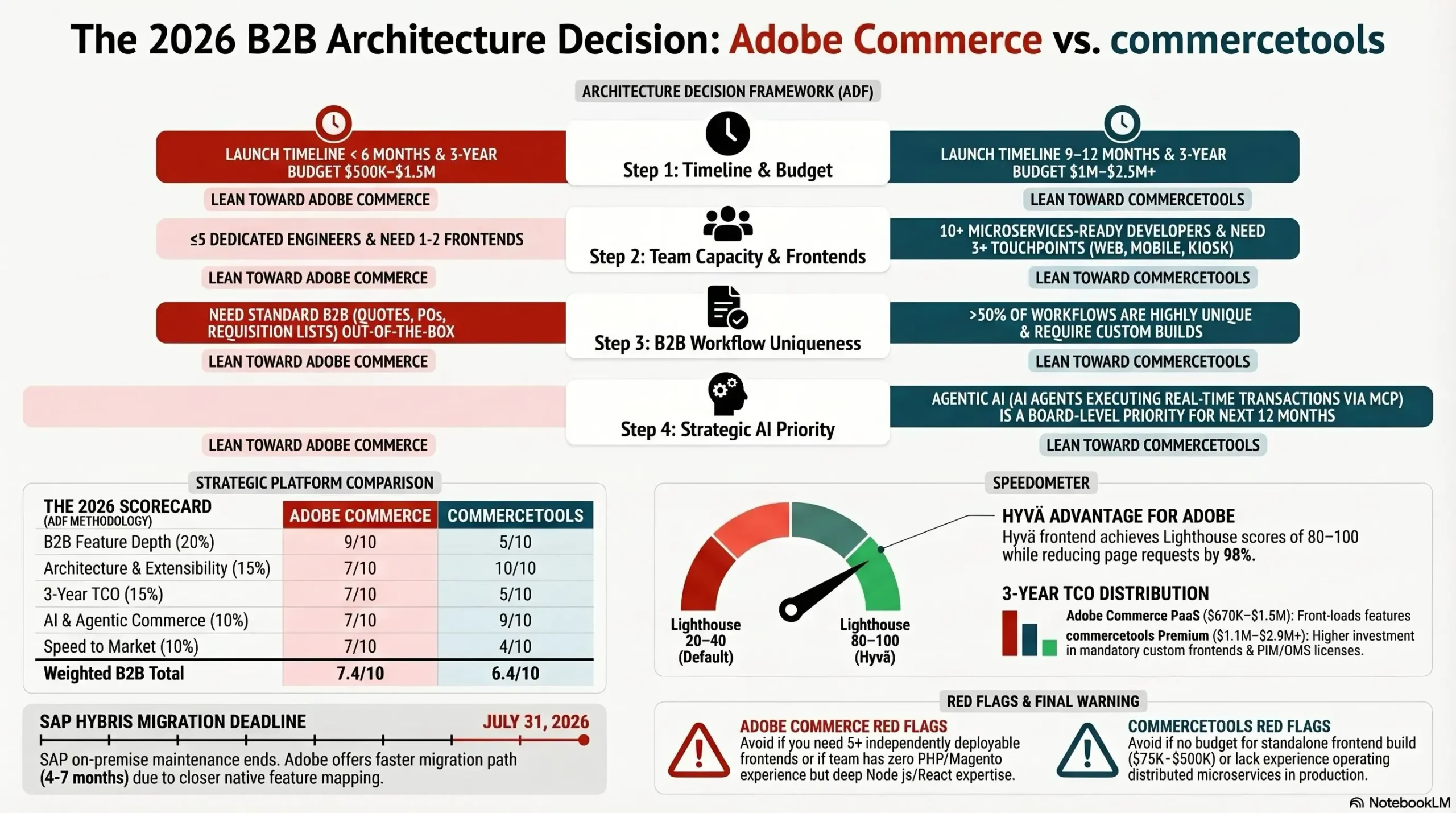 b2b architecture decision