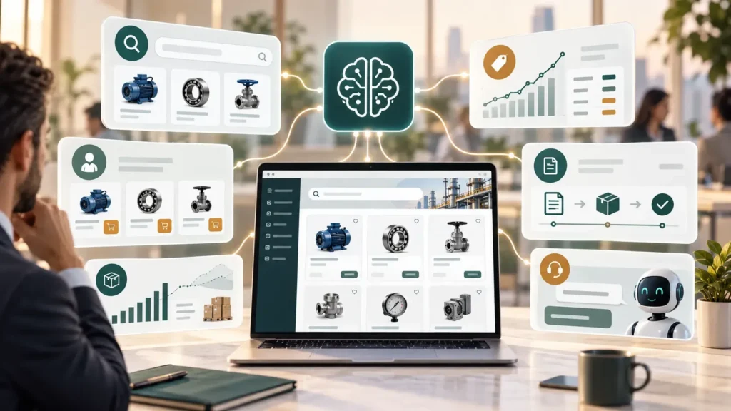 AI in B2B Ecommerce in 2026: 9 Use Cases, Adoption Data and ROI Benchmarks