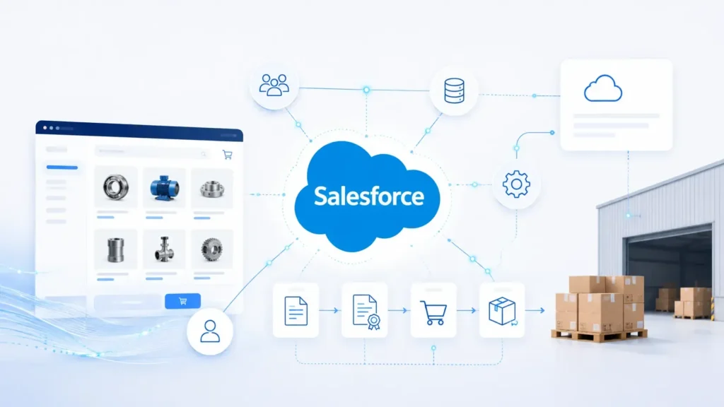 Salesforce for B2B eCommerce: A Complete Guide for Manufacturers and Distributors (2026)