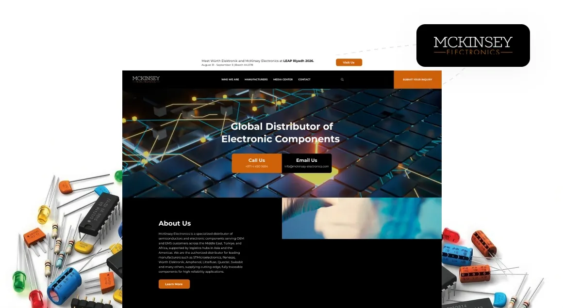 B2B Ecommerce Platform Strategy & Selection for McKinsey Electronics' Global Component Distribution Business
