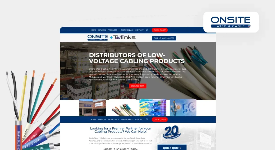 B2B Ecommerce Platform Selection & Architecture Strategy for Onsite Wire & Cable